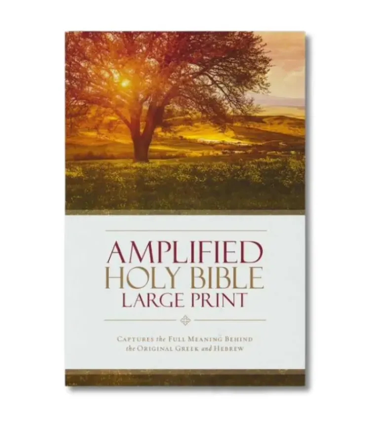 Amplified Holy Bible, Large Print, Hardcover