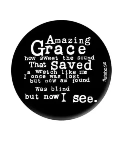 Badge: Amazing Grace