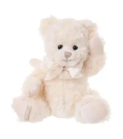 Bamse med Englevinger, hvid – 35 cm