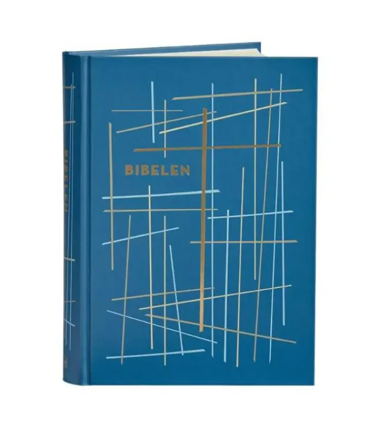 Bibelen i hardback – korsmønster