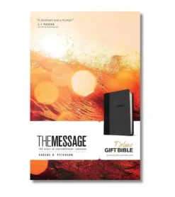Bible, The Message: Black Deluxe Gift Bible