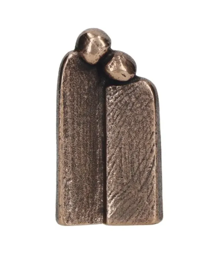 Bronzefigurer Et Par, kærlighed og omsorg