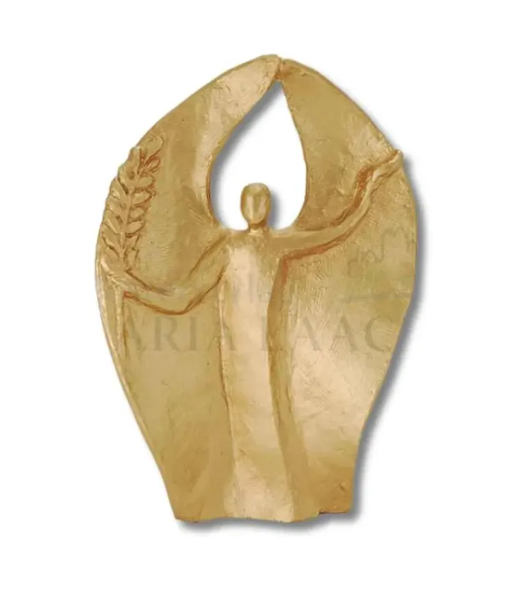 Bronzefigur, Freds engel, 13 cm
