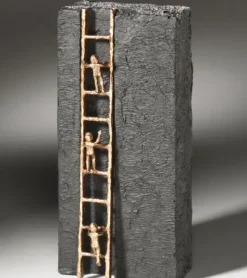 Bronze figur, Stræber mod Himmelen