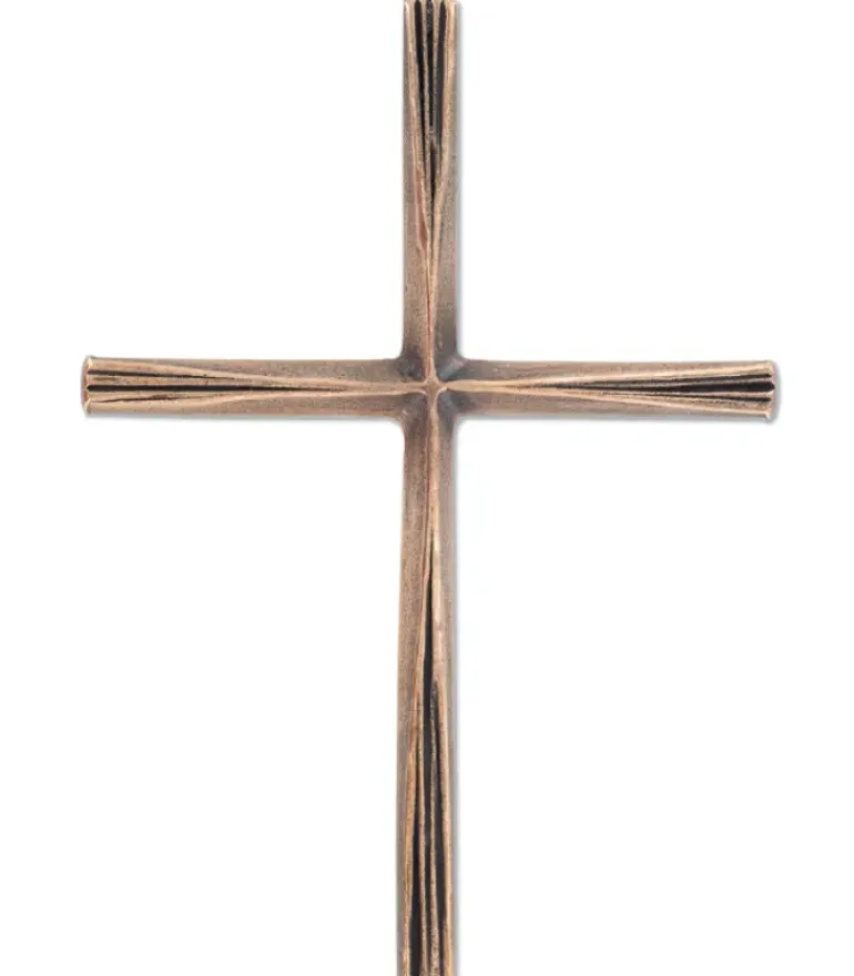 Bronze kors, 13×19 cm