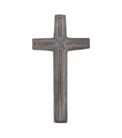 Bronzekors med stråler, 15 cm