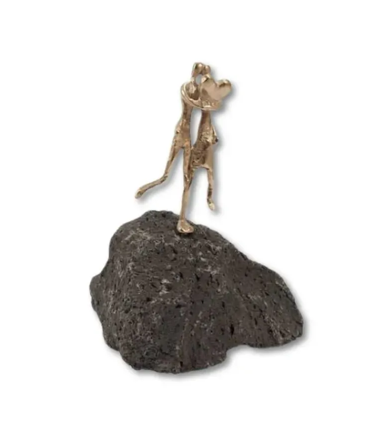 Bronzeskulptur, Skønt at følges ad.