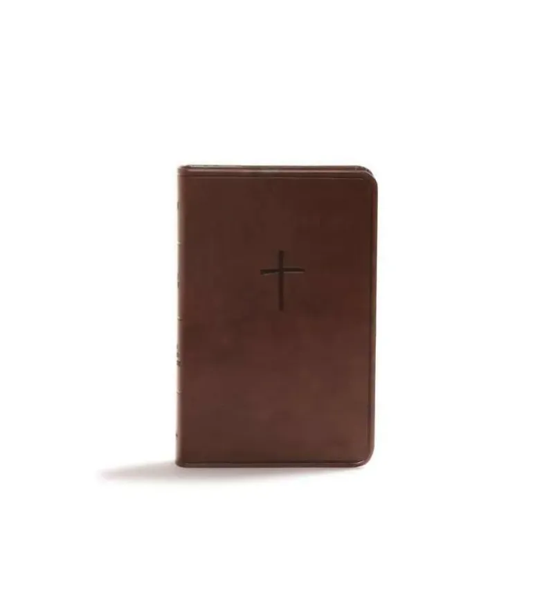 CSB Bible, Compact, brown