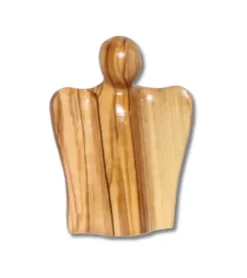 Engel i oliventræ, 7 cm