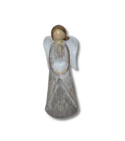 Englepige med Hjerte, 13cm