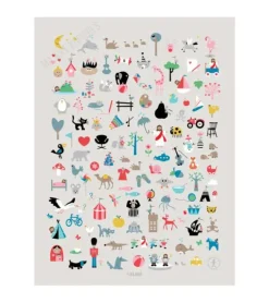 Find Jesus, Plakat af Josephine Blay, A3