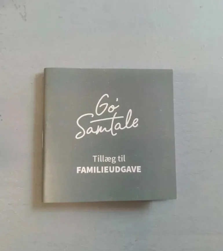 Go’ Samtale, Tillæg til Familieudgave