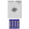 Herrnhuter Batteriholder m. timer til 1 LED 13 cm stjerne og 1-3 LED 8 cm stjerne
