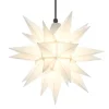 Herrnhuter Stjerne, Hvid, Plast, 40 cm