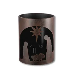 Julekrybbe hurricane i metal, Stor
