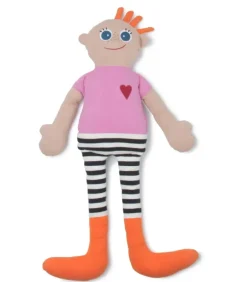 KAI dukke, orange, 60 cm