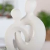 Keramikskulptur, Sammenføjet, 24 cm