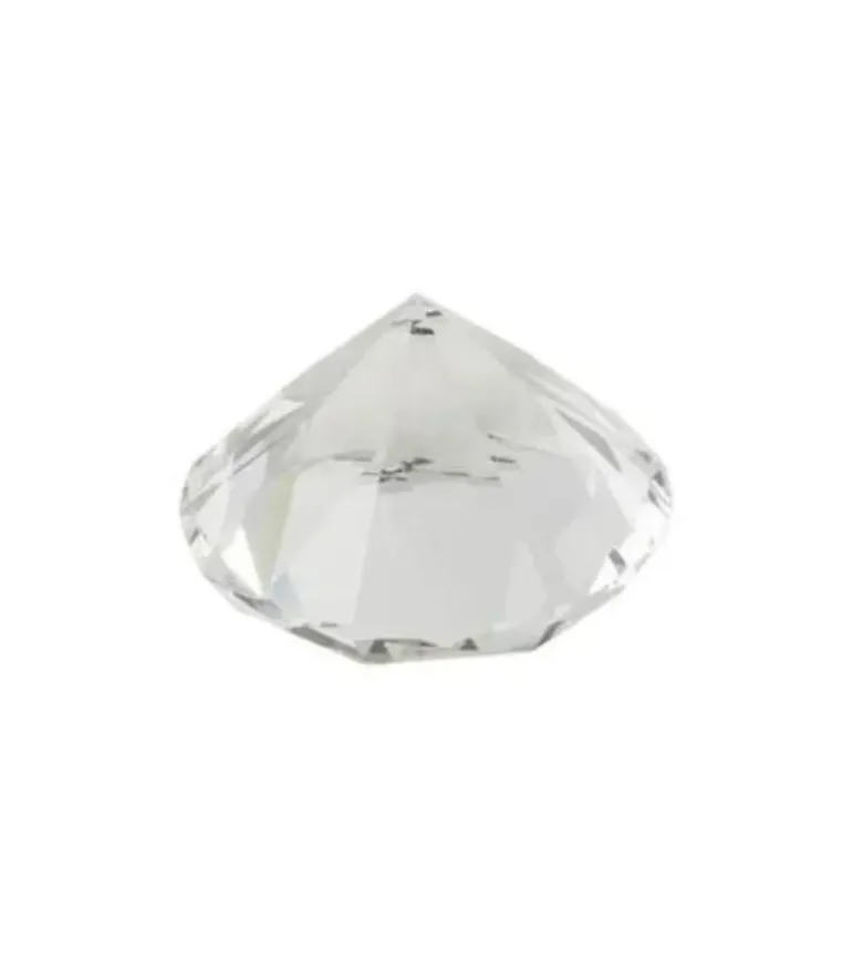 Klar glasdiamant