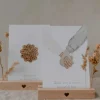 Kort og blomsterholder, 12cm