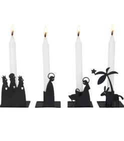 Krybbespil Adventsstage til juletræslys