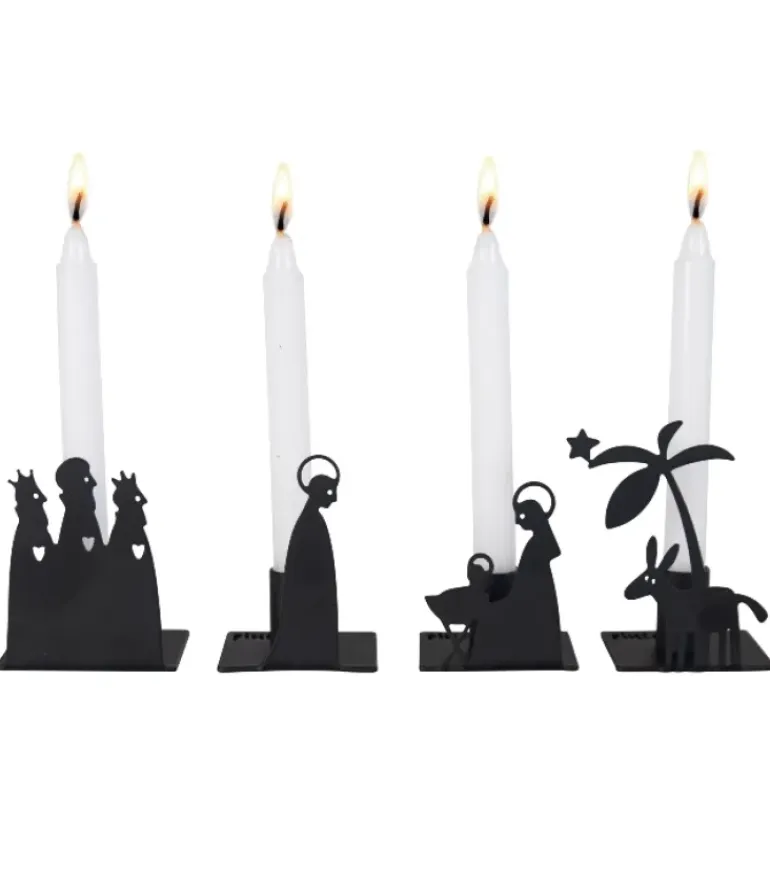 Krybbespil Adventsstage til juletræslys