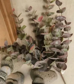 Kunstig blomst, Eucalyptus, 6 stilke