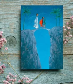 Kunstkort, Skytsengel med barn