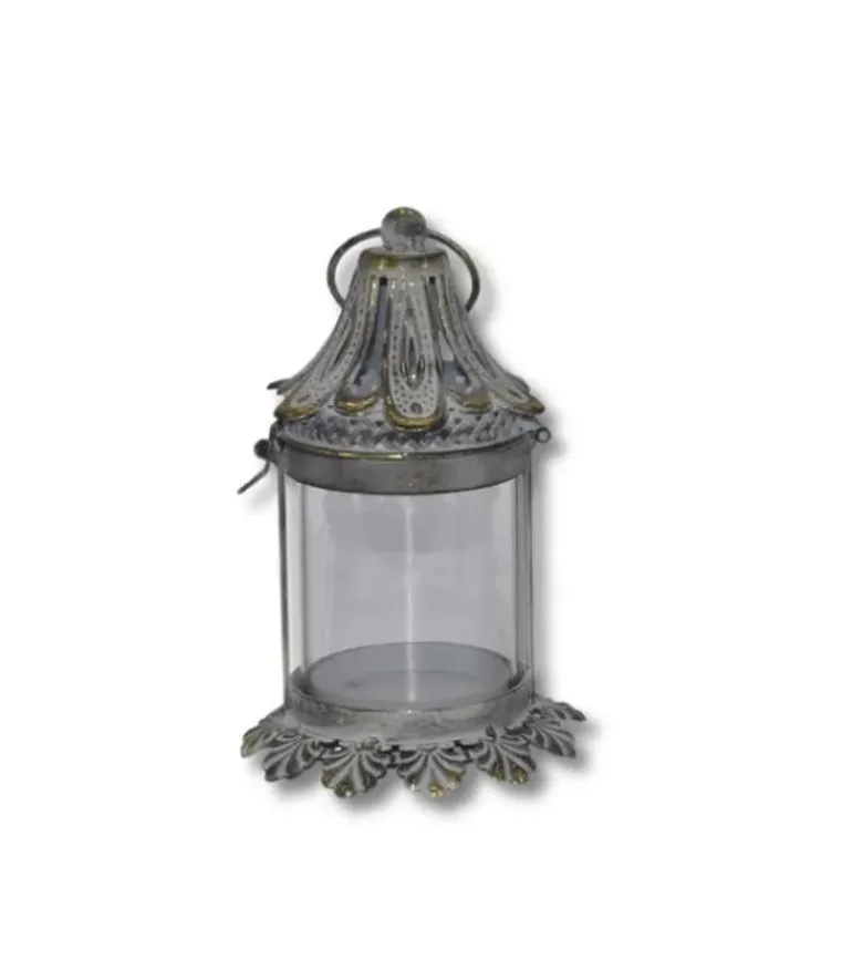 Lanterne, antik guld, 20cm