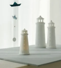LED-fyrtårn i porcelæn, lille