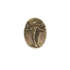 Lille engel lommeamulet i bronze