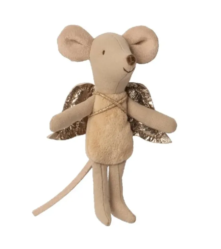 Maileg, Englemus, Lille, beige