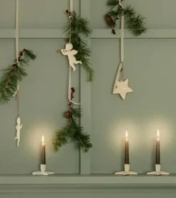 Maileg, O Holy Night, metal engle i æske