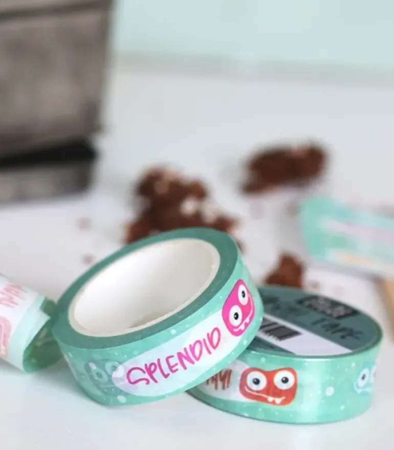 Masking Tape: Marvelous. Yay! Super! Splendid