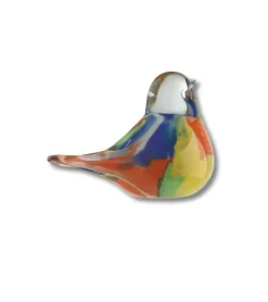 Multi farvet glasfugl