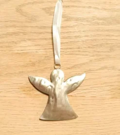 Ophæng, Engel, Sølv, hamret, 8 cm