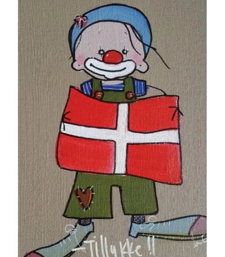Pakke med 10 stk blandet Til & Fra kort af Lone Engsig Hvam