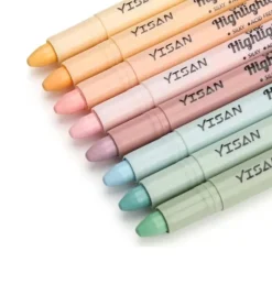 Pastel, Gel Highlighter til bibelen, 8 stk