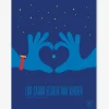 Plakat: For sådan elsker han verden, A3