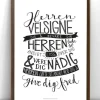 Plakat: Herren Velsigne dig, A3