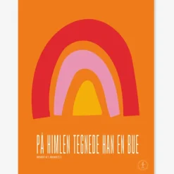 Plakat: PÅ HIMLEN TEGNEDE HAN EN BUE