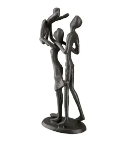 Skulptur, Familieglæde, 20 cm