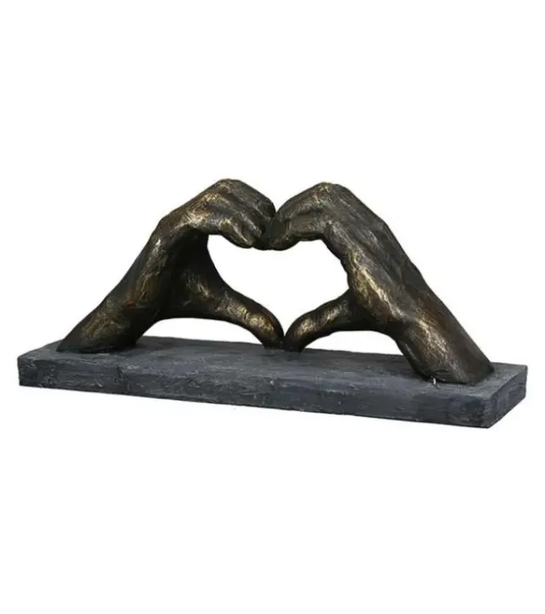 Skulptur, Hjerte lavet af hænder