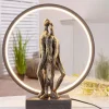 Skulptur, Kærlighed skaber styrke, LED, 33 cm