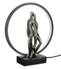 Skulptur, Kærlighed skaber styrke, LED, 33 cm