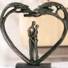 Skulptur, Kærlighedstræet, 32 cm