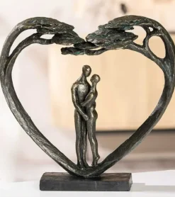 Skulptur, Kærlighedstræet, 32 cm
