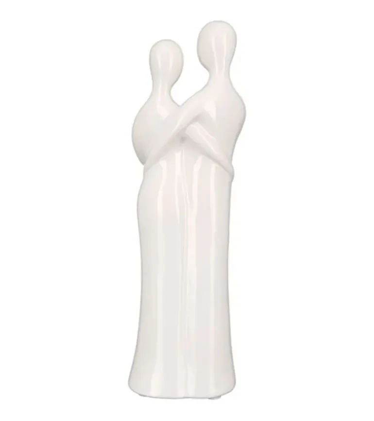 Skulptur, Par med sølvhjerte