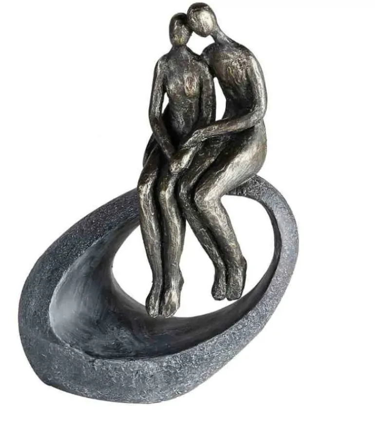 Skulptur, Skulptur Kærlighed og Nærhed, 27 cm