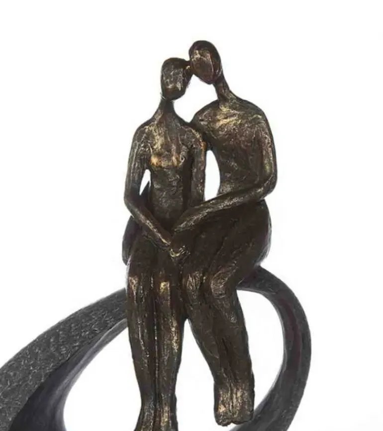 Skulptur, Skulptur Kærlighed og Nærhed, 27 cm