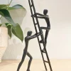Skulptur: Teamwork, H 24 cm
